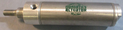 Numatics 1500D0103A Pneumatic Cylinder 3" Stroke 7/16" Shaft Dia.