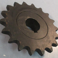 Tsubaki 100B18F1 15/16 Roller Chain Sprocket 18 Teeth 115/16" Bore