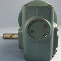 Dodge Tigear MR9472L1 Right Angle Worm Gear Speed Reducer 5:1 3/4" Shaft Dia NOS