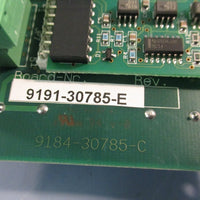 K-TRON 9191-30785-E CONTROL PANNEL CPU BOARD W/DISPLATECH 204A 9184-30785-C