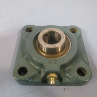 DODGE 7/8" 4-Bolt Flange Mounted Bearing Set Screw Locking F4BSC014