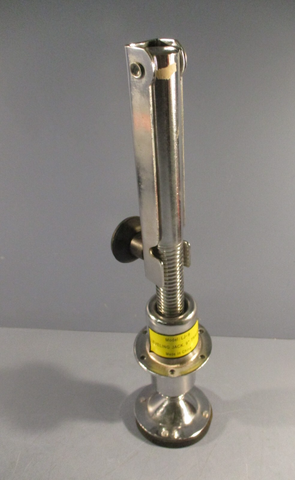 Vestil leveling jack 9” Travel Model LJ9 with Polished Chrome Finish