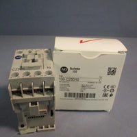 ALLENBRADLEY 100C23D10, CONTACTOR, 23 AMP, 120VAC COIL, 3 POLES, 110V 50/60Hz
