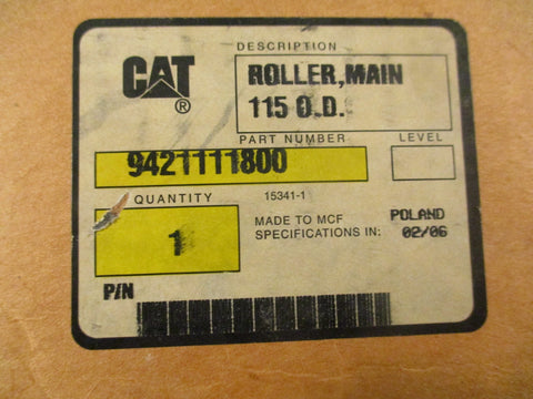 CAT 9421111800 Roller Main Mast Guide Bearing 1.80" ID 4.50" OD
