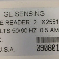 GE Sensing Kaye Valprobe Reader 2 X2551 100/240V 50/60Hz 0.5A