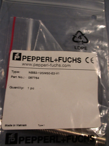 Pepperl+Fuchs 087764 Inductive Proximity Sensor NBB2-12GM50-E2-V1