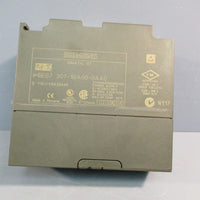 SIEMENS 6ES73071BA000AA0 POWER SUPPLY, AC230V/120V 5060Hz 0.52A/0.9A DC24V/2A