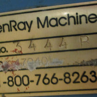 DenRay Machine 3444B Downdraft Table 33" x 44" Single Phase 120-140 PSI