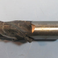Niagara 1-1/4" 40407 HSS B5 Professionally CNC Resharpened Finishing End Mill