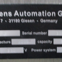 Garvens E2 Automatic High Speed Checkweigher Mfg in 2005 110V