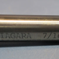 Niagara 7/16" 71141 HSCO D2 LD=2.359 Pro CNC Resharpened Roughing End Mill