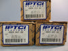 LOT OF (3) IPTCI SSER207-20 STAINLESS STEEL BALL INSERT BEARING 1-1/4"