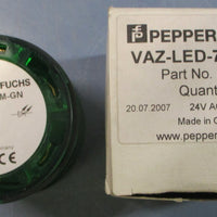 Pepperl + Fuchs VAZLED70MMGN Green Light Module 24VAC/DC 196235