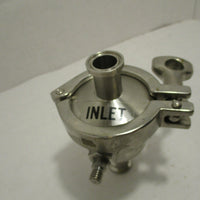 Lee Industry Sanitary Valve 300# W.P. 2 ft Used