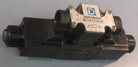 Duplomatic MD1JBS1/10NK6 Directional Control Valve 350bar Pmax