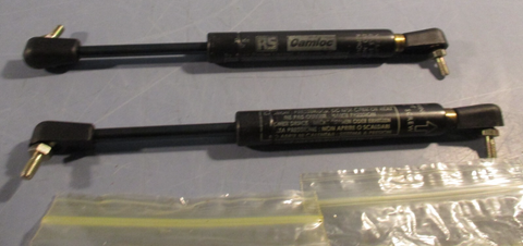 Lot of (2) Camloc RS-686-935-V/10-183530-14/08 Gas Spring/Shock Absorber