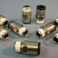 Lot of 11| Legris 3/8" Metal Male Connector 3175 55 14  1/4" NPT