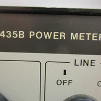 HewlettPackard HP 435B Power Meter 01 uWmW 100 dBm 107/8" Length