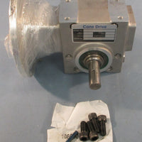 Cone Drive B021010.WANUA Gearbox 10:1 Ratio 3/4" Shaft Dia NOS