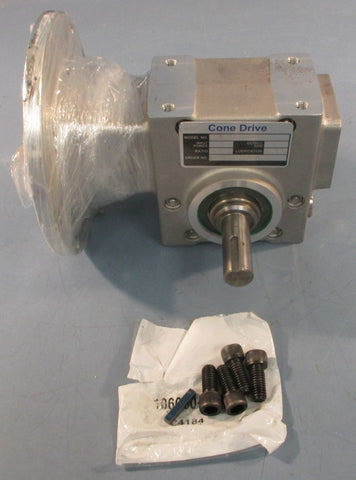 Cone Drive B021010.WANUA Gearbox 10:1 Ratio 3/4" Shaft Dia NOS