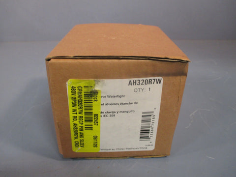 Eaton/Arrow Hart Receptacle & Inlet 20A 480VAC 60724M 41255WVS AH320R7W