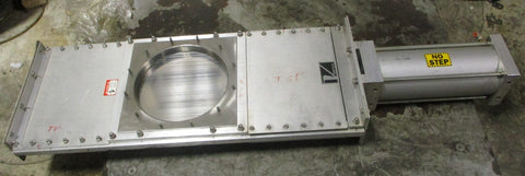 Salina Vortex DAC60AFM Pneumatic Cylinder M600x12-1/2M w/ Gate Valve 12"