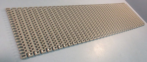 Intralox S2400 Conveyor Belt 10" Width 3' Length Series 2400 Polypropylene