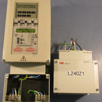 ABB ACS501005400P21 Variable Speed Drive w/ 60031924 and 60031916 Suppressor