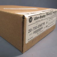 AllenBradley PowerFlex ENet/IP DualPort Module Ser A 20750ENETR SEALED!