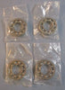 IKS SSR16 Open Radial Ball Bearing 1" Bore 2" OD 3/8" W (Lot of 4)