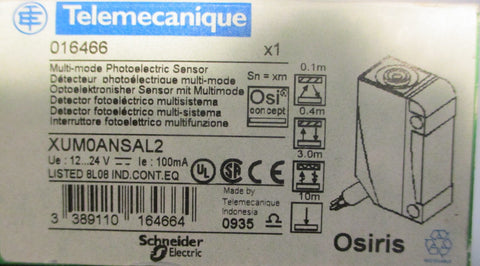 Schneider Electric XUM0ANSAL2 Telemecanique 016466 Multimode Photoelectric Sens