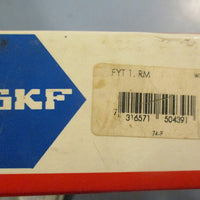 SKF FYT1.RM 2Bolt Flange Bearing 1" Bore 23/4" Width Lot of 2