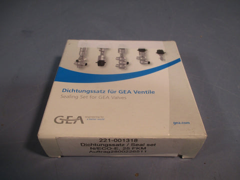 GEA 221001318 SEAL SET N/ECOE 25 FKM