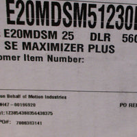 Winsmith E20MDSM51230D4 SE Maximizer Plus Speed Reducer 25:1 1750 RPM 1.01HP