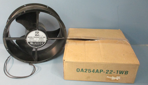 Orion Fans 0A254AP221WB Cooling Fan 230VAC, 50/60Hz, 0.14/0.14Amp 31/33Watt