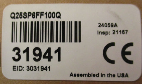 Banner Q25SP6FF100Q Photoelectric Sensor 31941 10-30VDC 150mA Max Load
