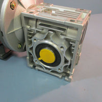 Qin Wei Asynchronous 220 / 380 V Motor PD0823009 w/ Wan Sin Worm Reducer NMRW050