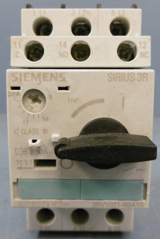 Siemens Sirius 3R Circuit Breaker 3RV14214BA10 50/60Hz