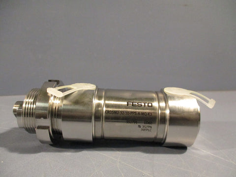 FESTO DOUBLE ACTING PNEUMATIC ROUND CYLINDER CRDSNU3210PPSAMQK3
