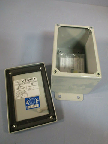 WIEGMANN METALLIC ENCLOSURE KNOCKOUTS 6" HEIGHT X 4" WIDTH B060404SCWW