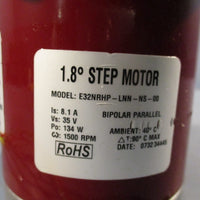 Pacific Scientific 1.8 Step Motor 1500 RPM, 134W E32NRHP-LNN-NS-00