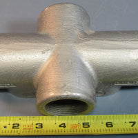 Crouse Hinds X57 Cross Ported 1-1/2" Conduit Body NWOB