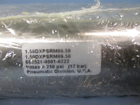 PARKER DOUBLEACTING PNEUMATIC AIR CYLINDER 1.50DXPSRM09.50