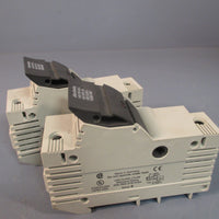 Lot of 2 Allen Bradley Fuse Holder 60A 1P 110-600V w/Indicator 1492-FB1J60-L