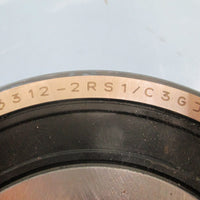 SKF 6312 2RSJEM Single Row Ball Bearing  Used