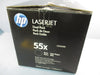GENUINE HP LASERJET 55X DUAL PACK BLACK/NOIRE TONER CARTRIDGE CE255XD