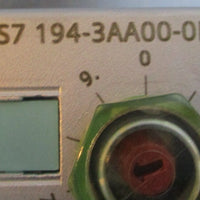 Siemens Simatic ET200 6ES71943AA000BA0 Terminal Block M127/8" 24VDC