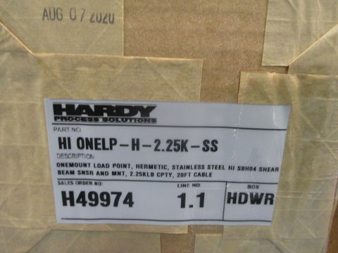 HARDY HIONELPH2.25KSS OneMount Load Point Hermetic SS Mount Hardware HISB04