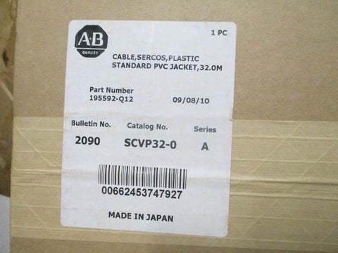 ALLEN BRADLEY FIBER OPTIC CABLE ASSEMBLY SERIES A SCVP320