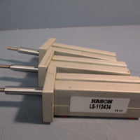 Lot of (3) Nason LS112434 Pnuematic Cylinder